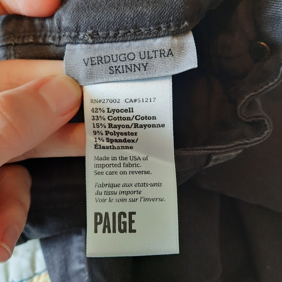 PAIGE Verdugo Ultra Skinny | Size 29 - Picture 6 of 7